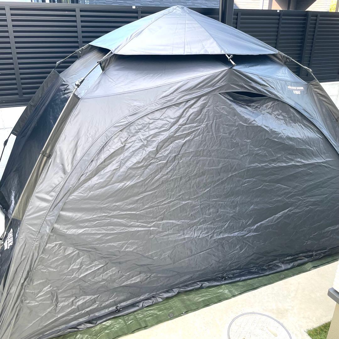 THORR キャンプテント サンシェード　ワンタッチテント　ブラック
