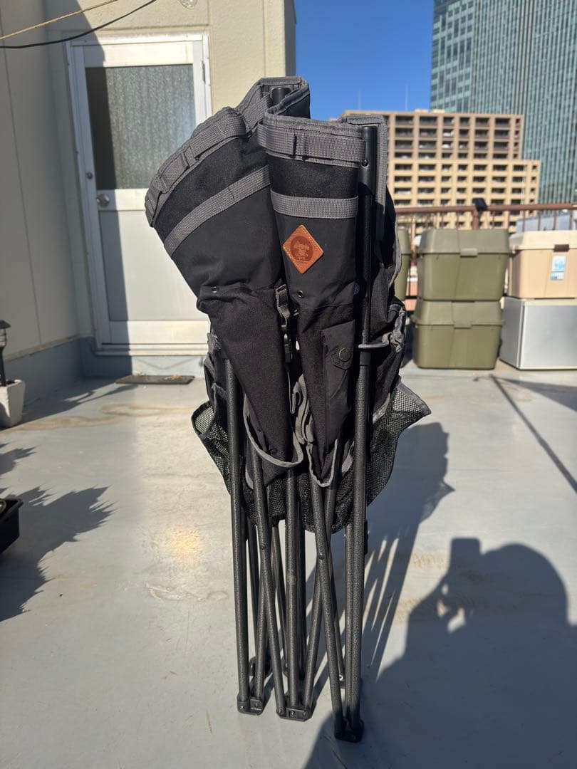 折り畳み2人掛けチェア　アウトドア キャンプ