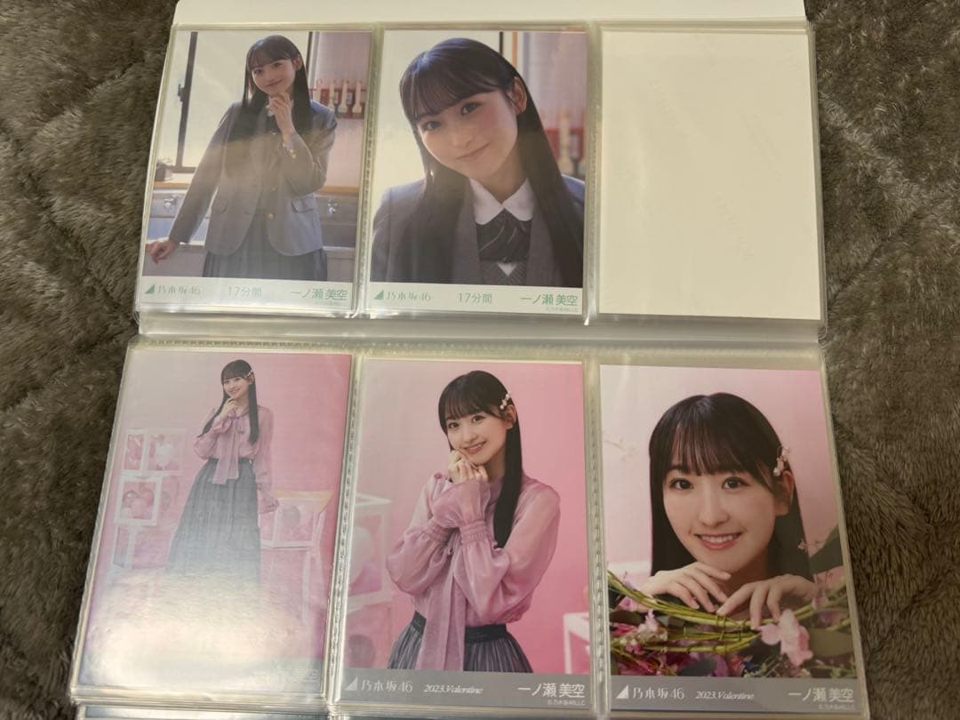 乃木坂 生写真 一ノ瀬美空 MVコンプ 5枚セット絶秒の1秒前〜ネーブルオレンジ