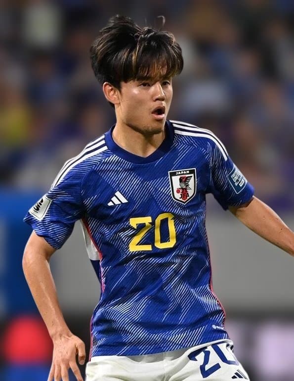 【本人着用品】久保建英 日本代表 ユニフォーム