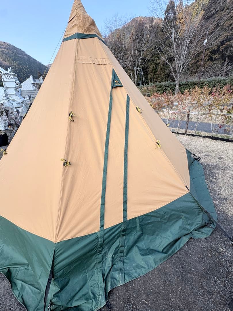 テンティピ　ジルコン7 薪ストーブ未使用　美品