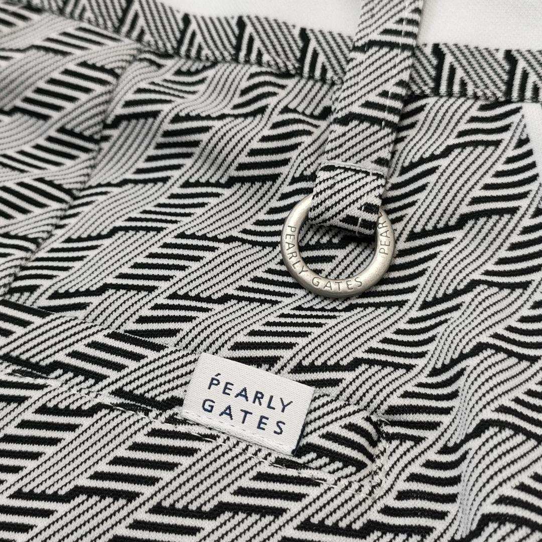 【美品】パーリーゲイツ　PGライン　ジャガード　ジョガーパンツ　ロゴ　総柄　5