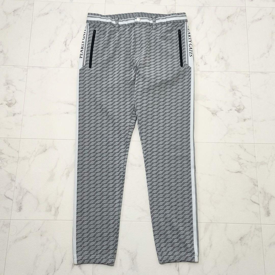 【美品】パーリーゲイツ　PGライン　ジャガード　ジョガーパンツ　ロゴ　総柄　5