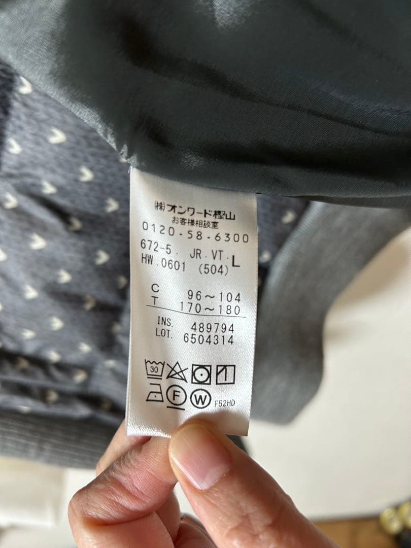 2/6お値下げ！新品未使用！23GOLF ダウンジャケット Lサイズ グレー