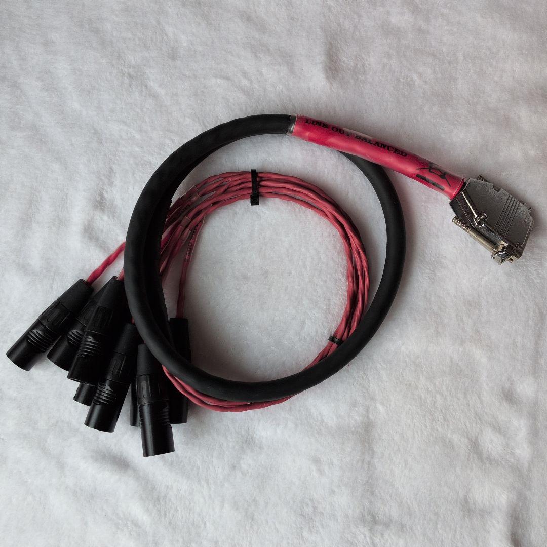 【03】Digidesign DB25-XLRM オーディオケーブル D-sub