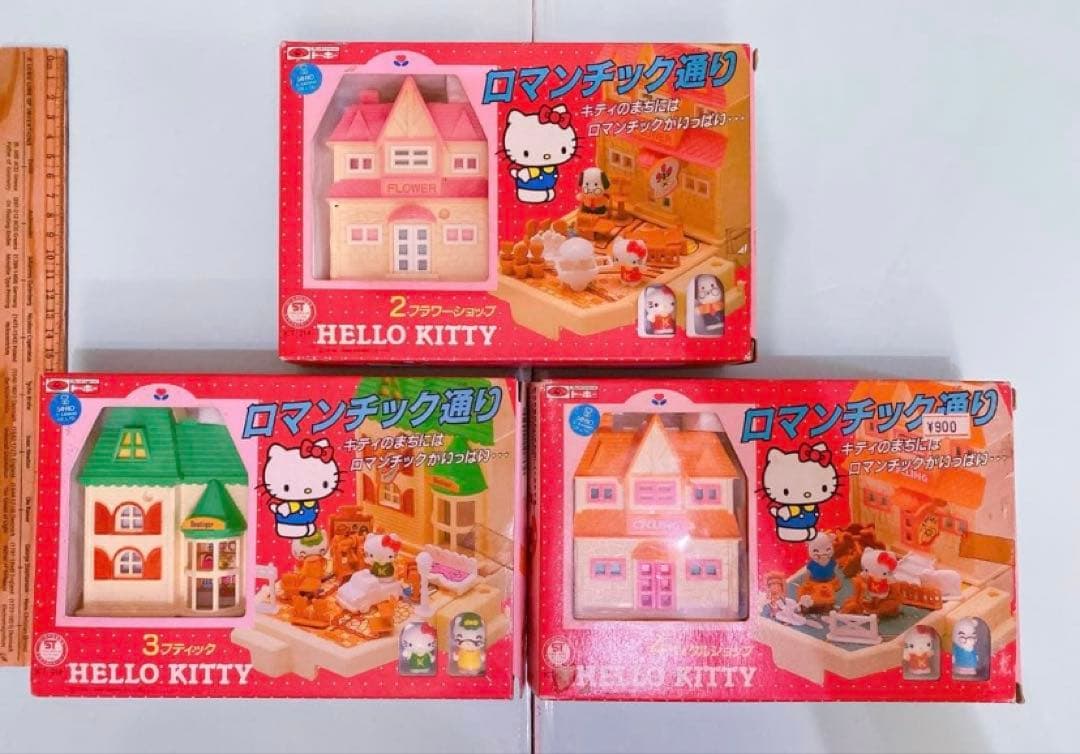 キティ　ロマンチック通り　レトロ　フィギュア　トーホー