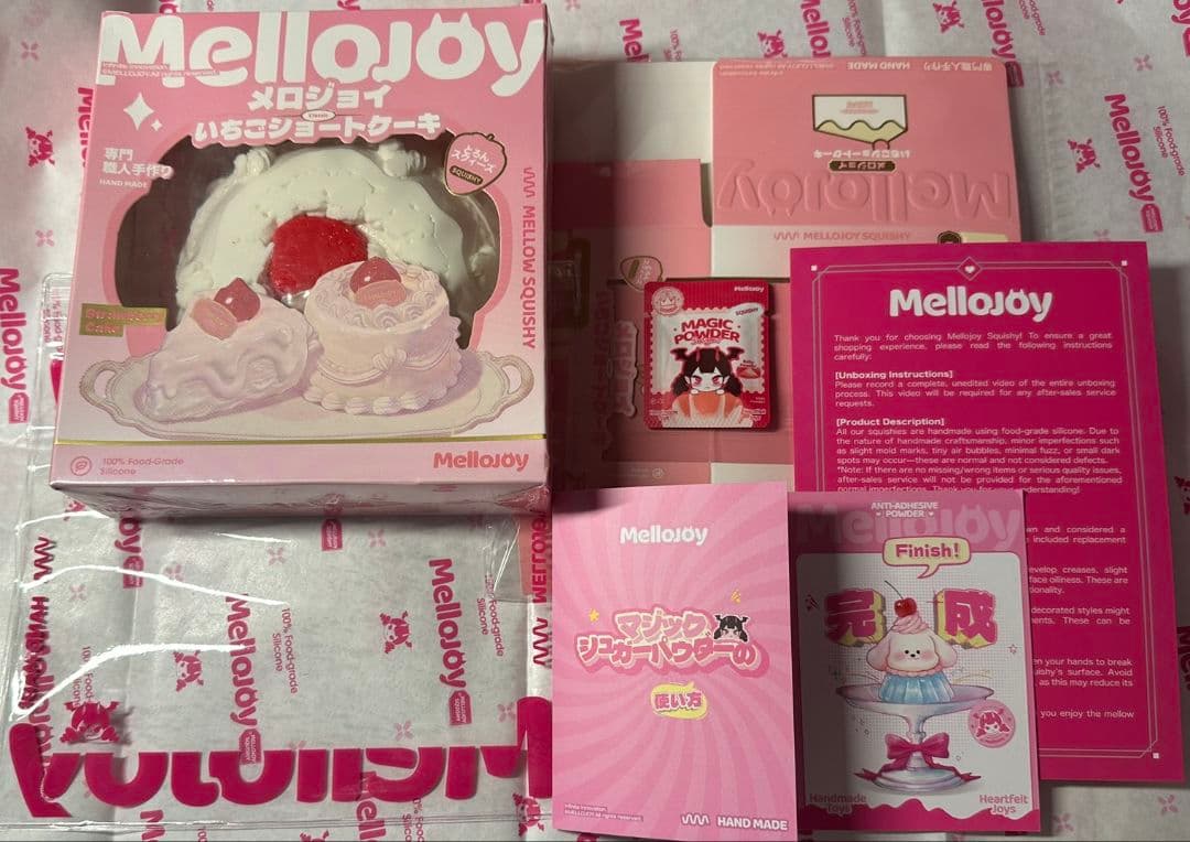 mellojoy いちごショートケーキ ワンホール シュリンク付き