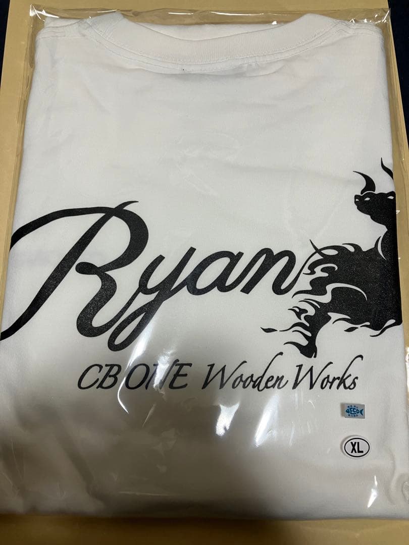 新品　cb one ライアンロングTシャツ　XL 白　2026 釣りフェス