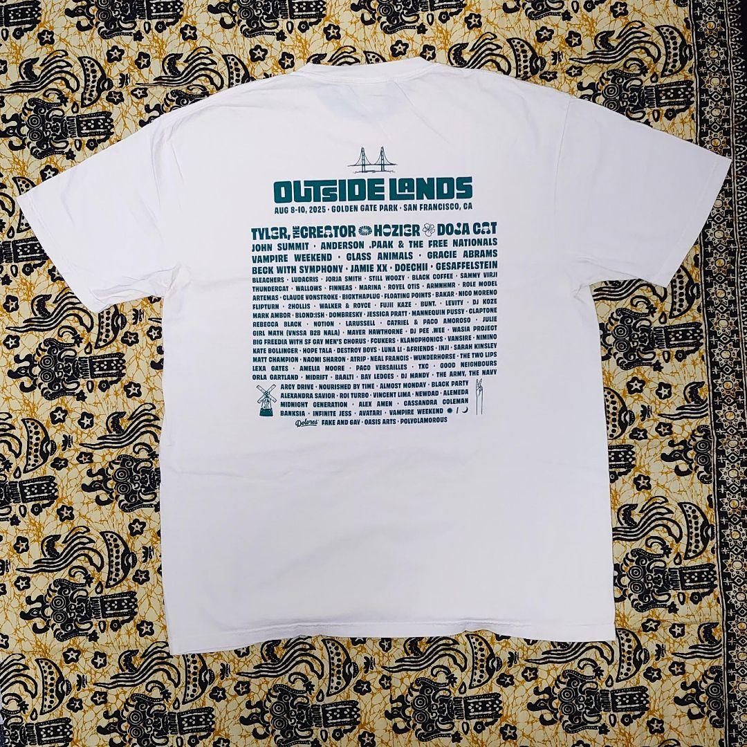 藤井風さん出演 2025年 Outside Lands ラインナップT XL