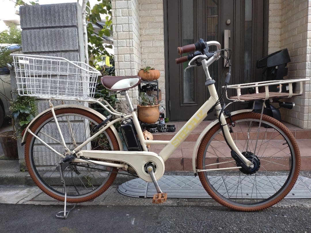 配送可★直接引渡可カスタム現行型【限定車ステップクルーズe】電動アシスト自転車