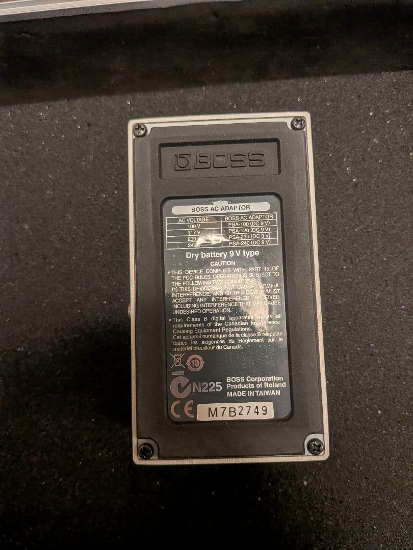 BOSS DD-7 デジタルディレイ 説明書・箱あり