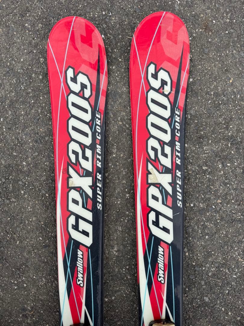 スキー板・スキーブーツセット