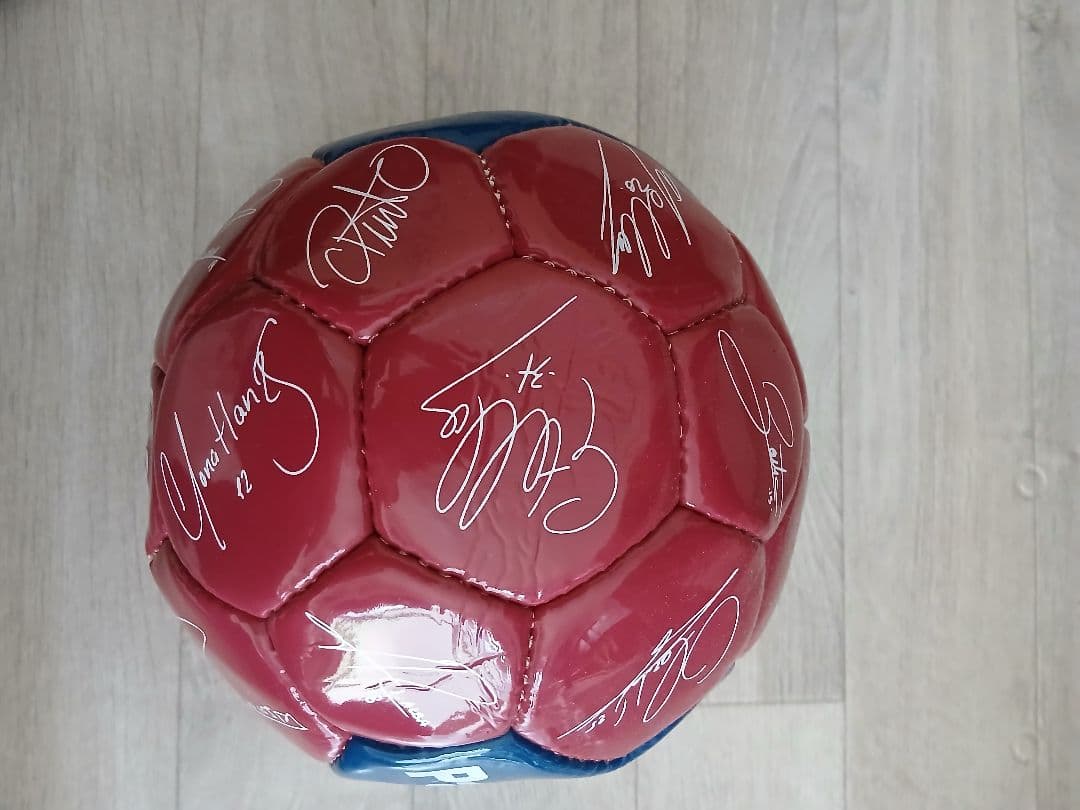 FCバルセロナ サイン入りサッカーボール