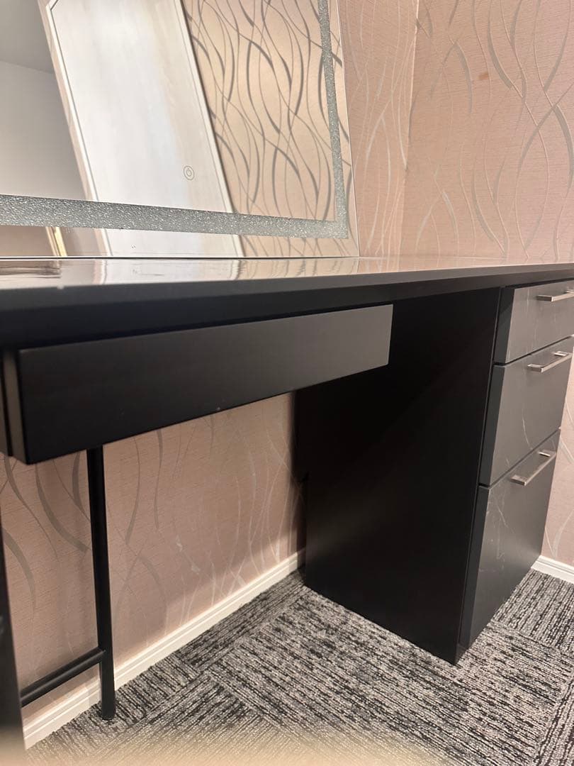 セミオーダー　大理石　メラミンデスク