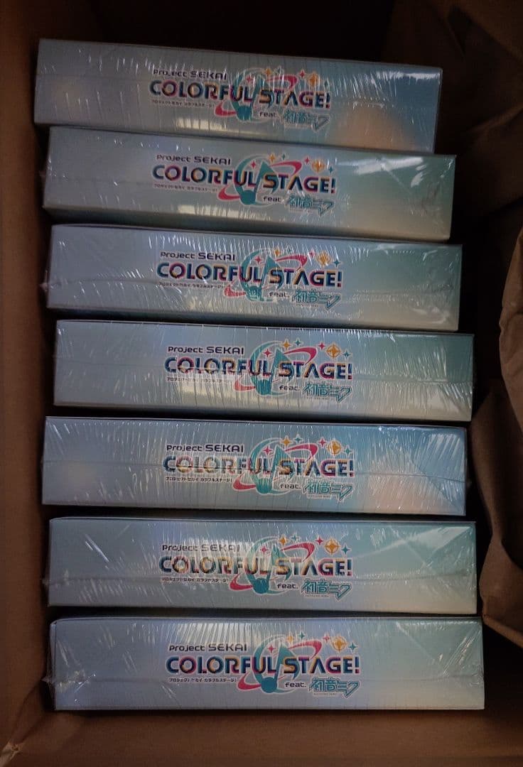 プロジェクトセカイ カラフルステージ！ feat.初音ミク Vol.3 ×7箱
