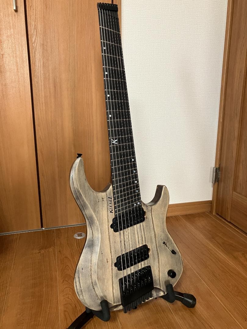 【美品】KIESEL キーセル 8弦ギター OM8 マルチスケール
