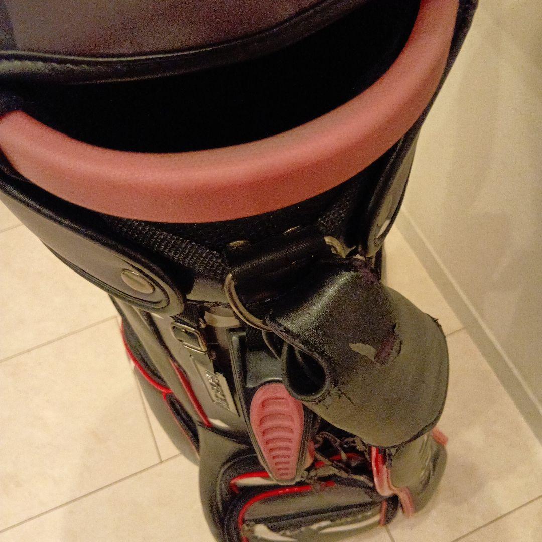 ハイドロゲン　キャディーバッグ、ヘッドカバー4個付き