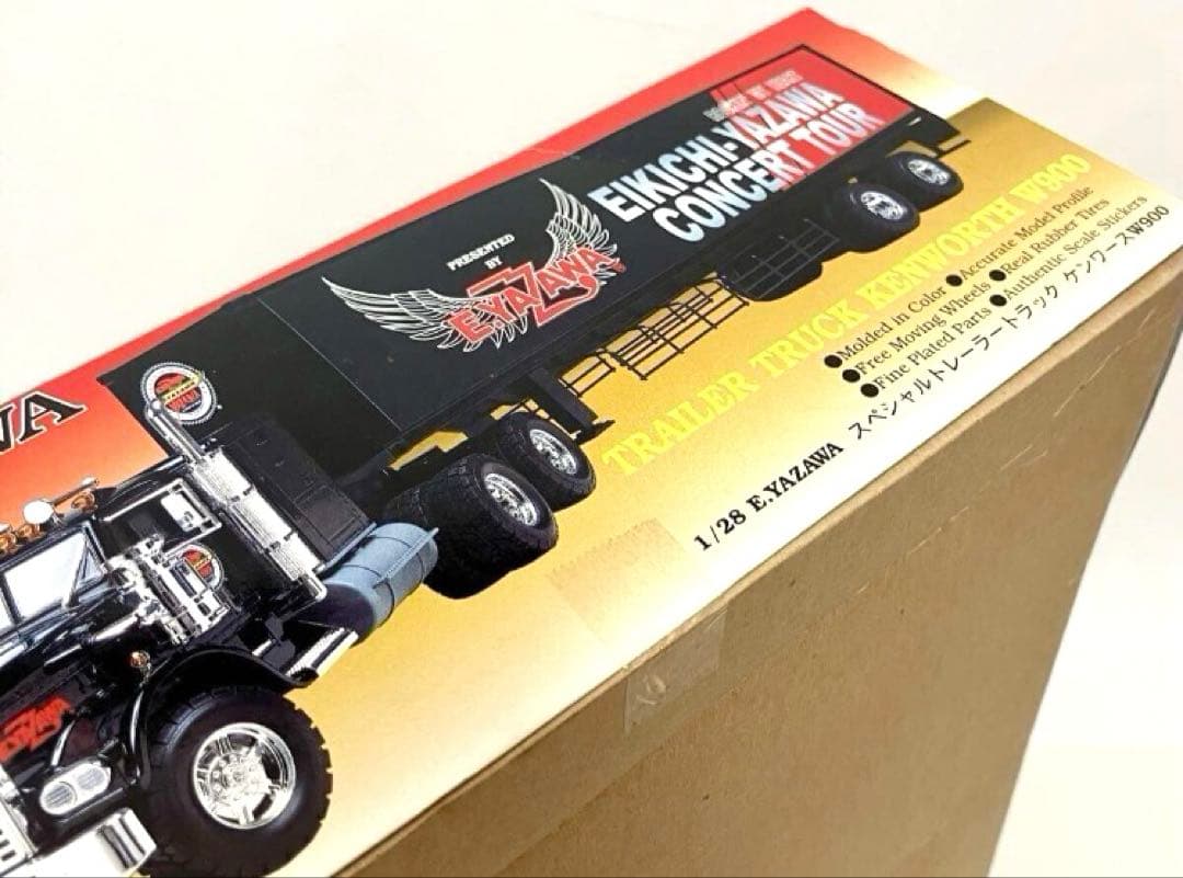 新品未開封 1/28 E.YAZAWA 矢沢永吉 スペシャルトラック プラモデル