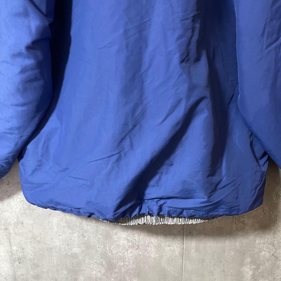 Burtonバートンスキーウェアスノーボードジャケット青ブルー灰色グレー中綿希少