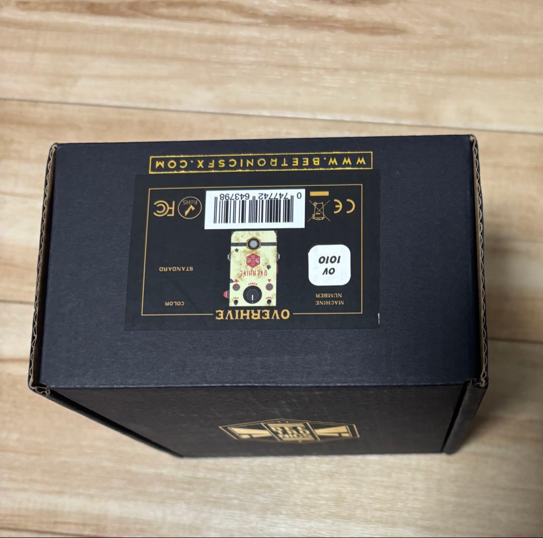 【美品】OVERHIVE オーバードライブ エフェクター
