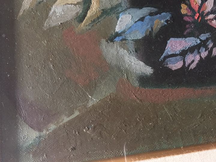 絵画 油絵 真作　今永清玄