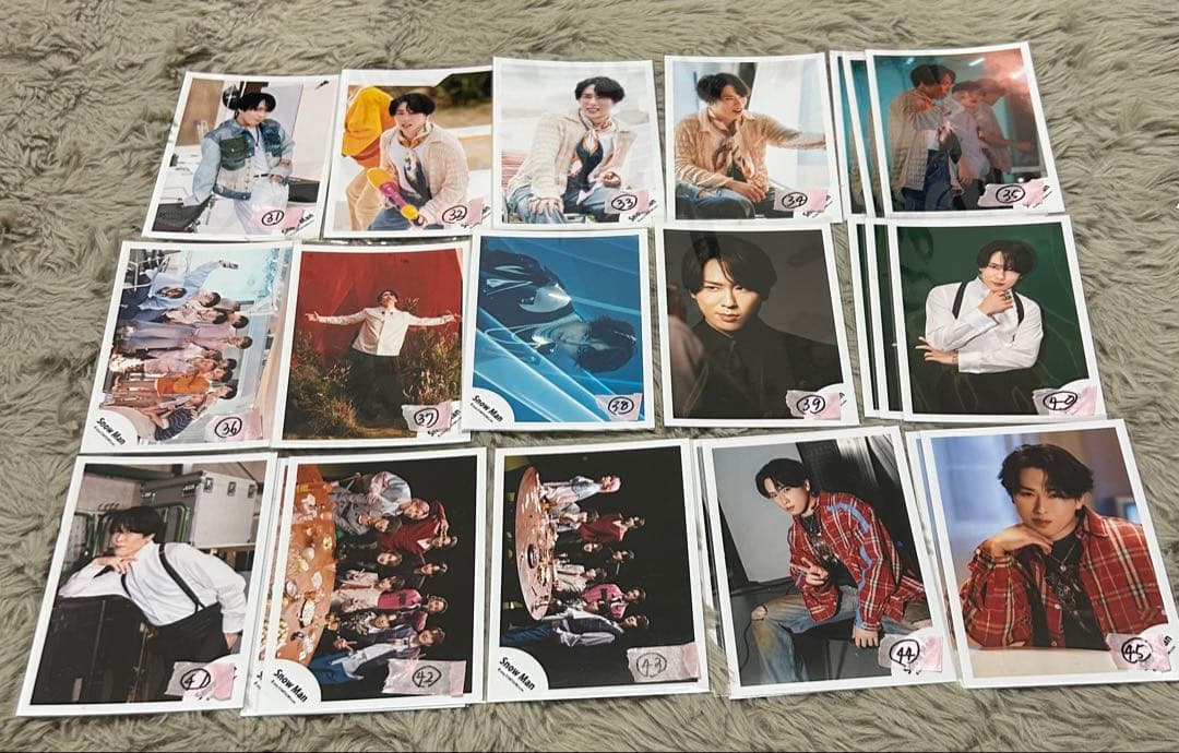 Man 宮舘涼太 公式写真 アクスタ うちわ デタカ ましかくフォト