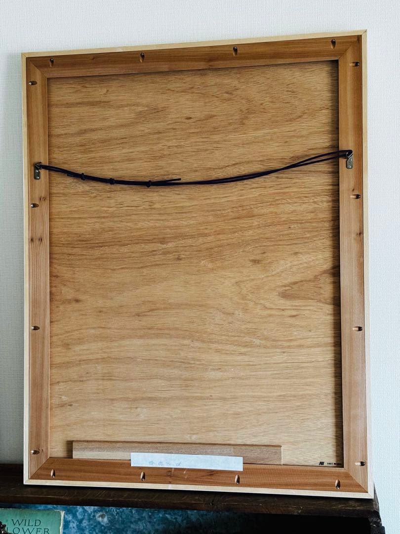 舟越桂　古い鏡　リトグラフ 肖像画 1993年