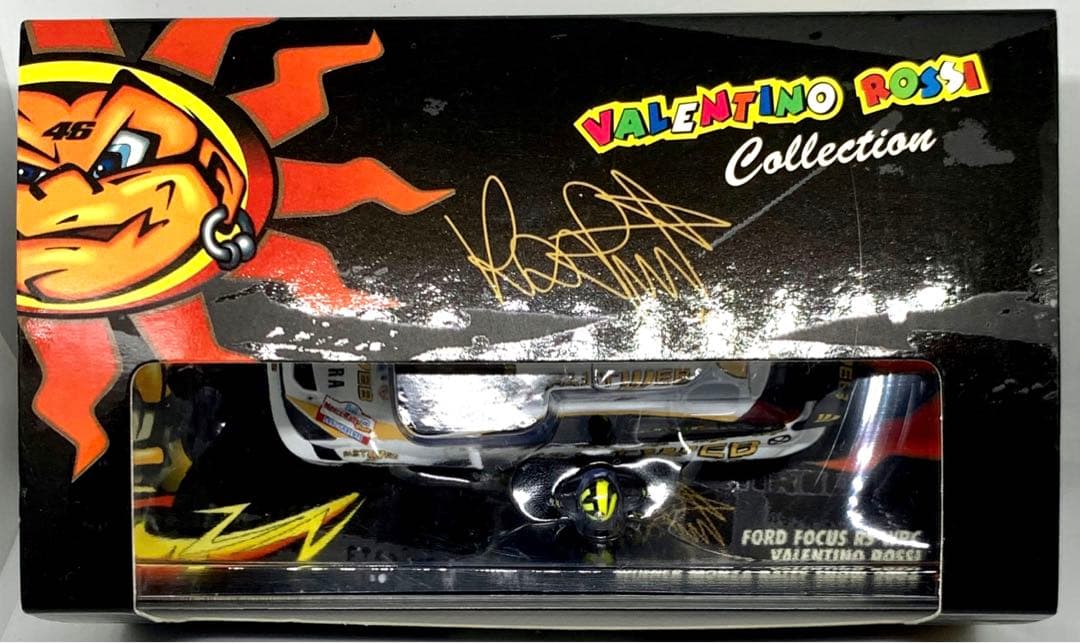 ミニチャンプス フォード フォーカス WRC バレンティーノ・ロッシ 2006