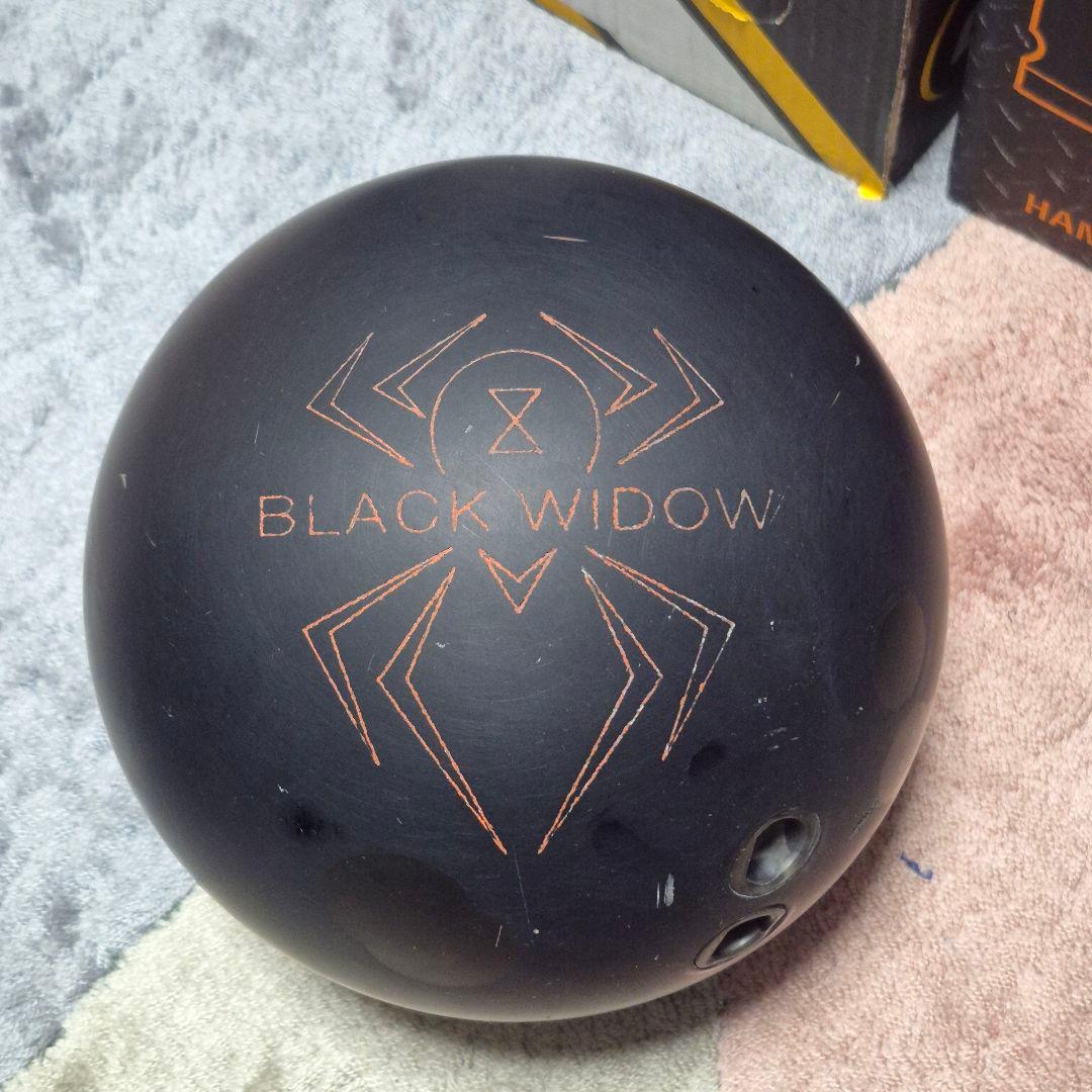 ボウリング ボール ハンマー ブラックウィドウウレタン 15ポンド サムレス