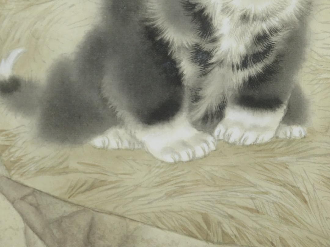 ◆ 米春茂（ライスチュンマオ）　題不明　中国画（水彩）　国家一級美術師　◆