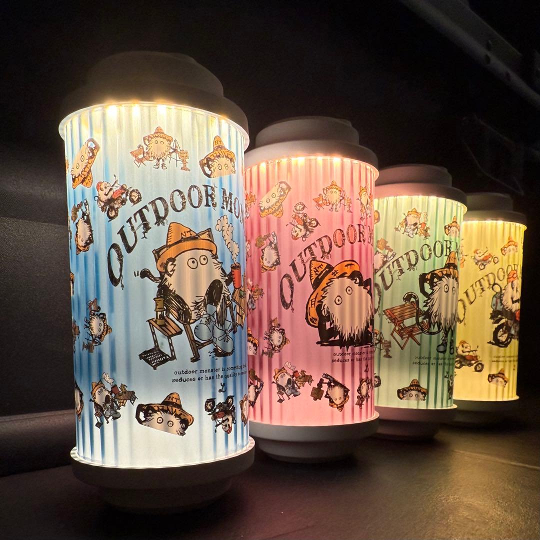 OUTDOOR MONSTER NATURE TONES 4種セット 38灯