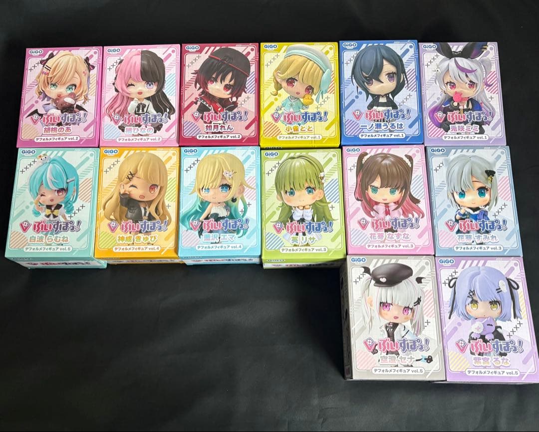 GIGO ぶいすぽデフォルメフィギュア 14個セット