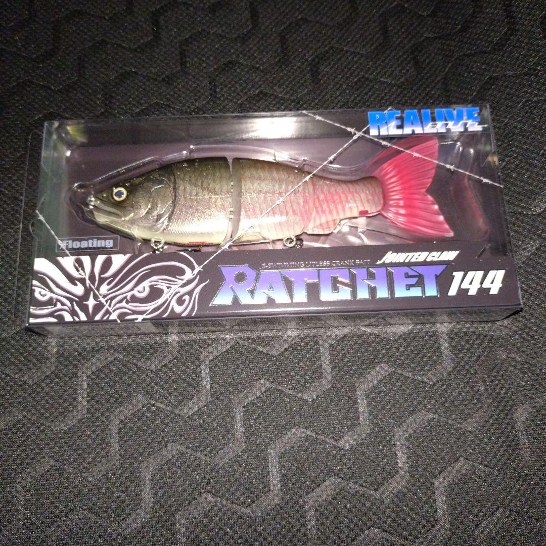 釣りフェス　限定　ジョイクロ ラチェット　144 リアルピラルクー