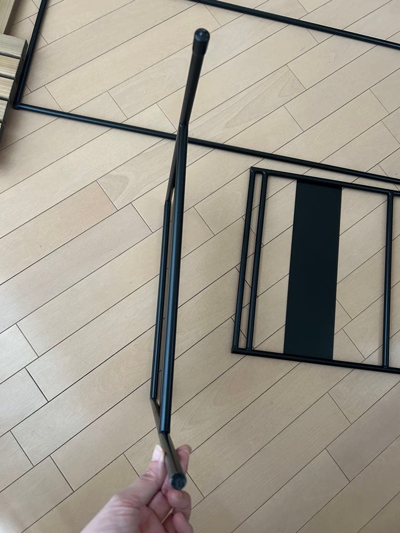 アイアン工房　アイアンテーブル(収納バッグ付き)