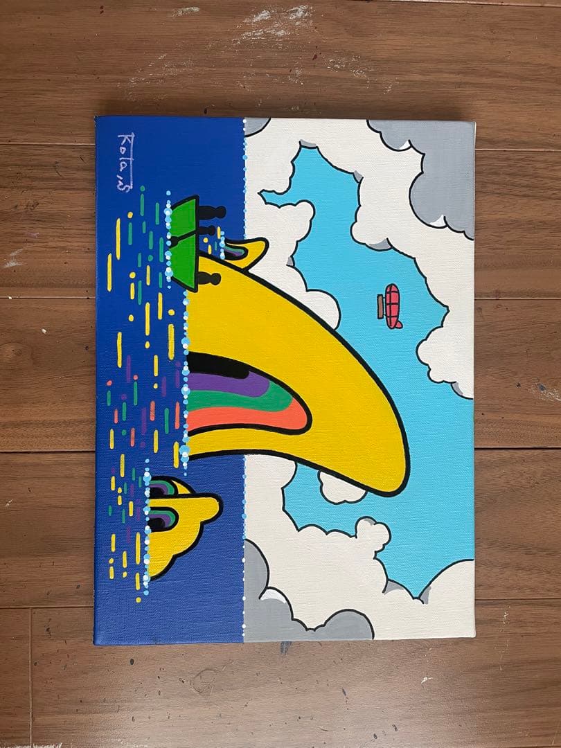 抽象風景絵画　清水公太