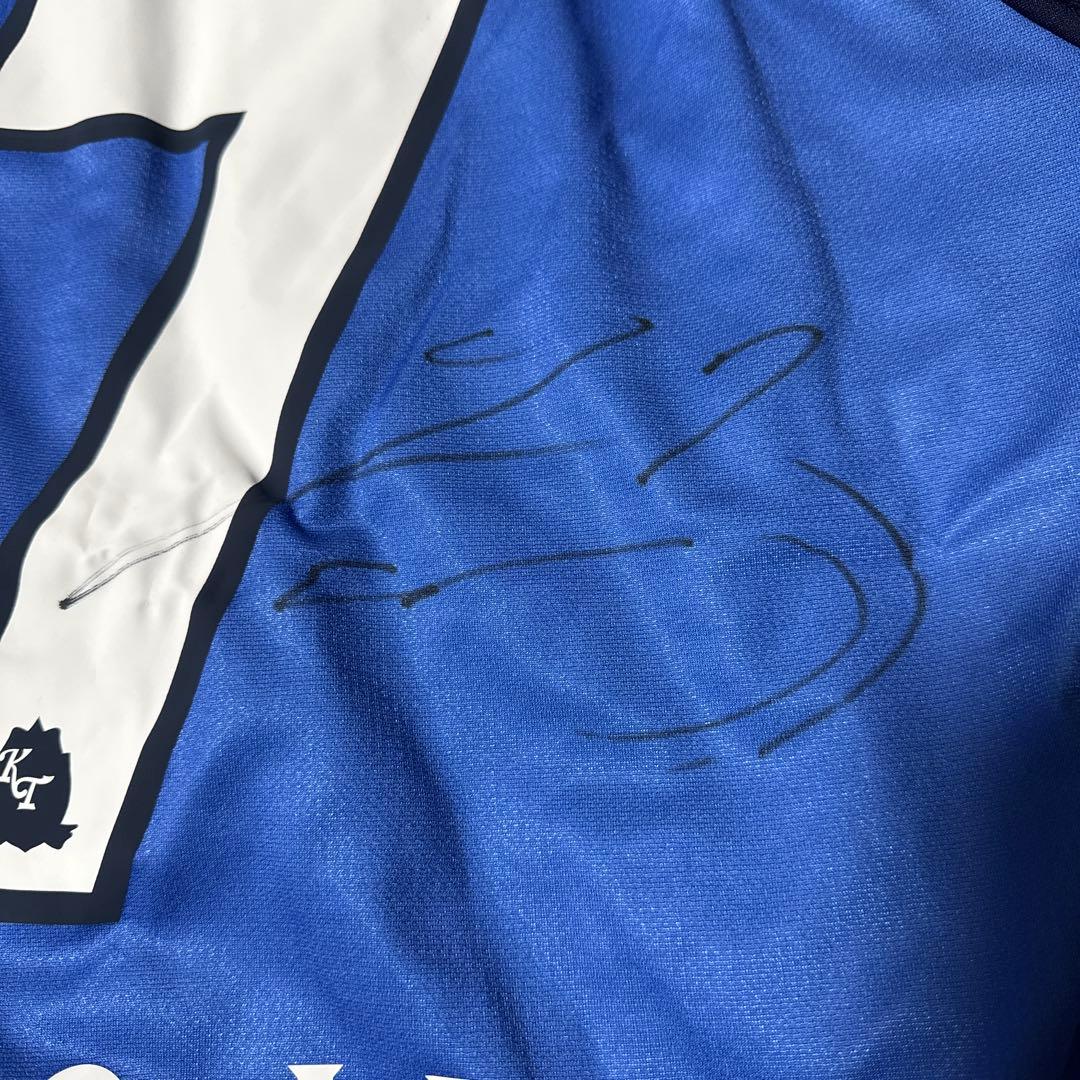 佐々木陽次 選手 直筆サイン入り ユニフォーム