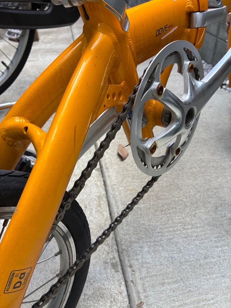 DAHON dove plus折りたたみ自転車 オレンジ