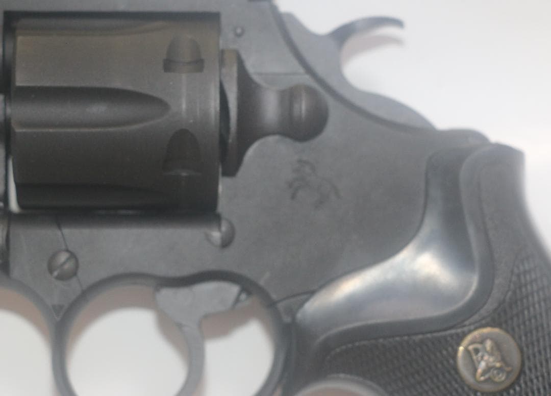 KSC製ＨＷ樹脂モデルガン コルト・キングコブラ　黒２.５インチＳＰＧ合法品