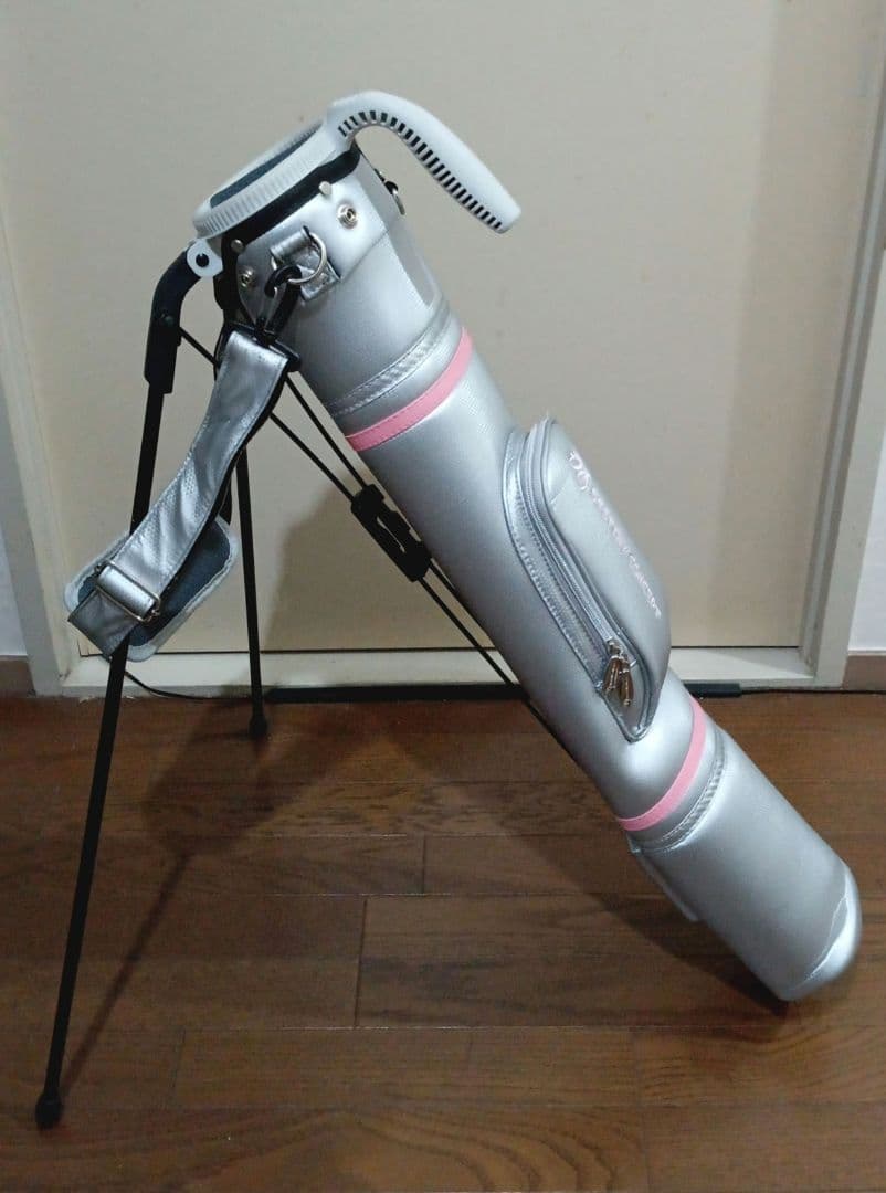 【美品/送料込】レディース キャディーバッグ/サブバッグ（フード付）