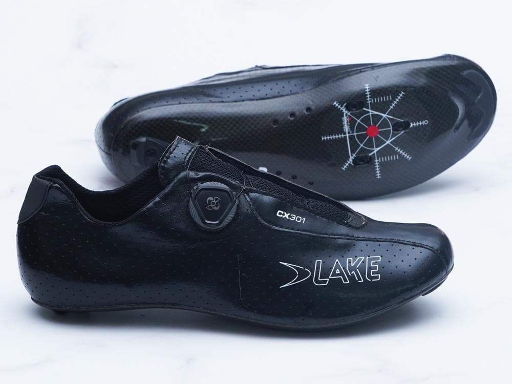 ☆新品未使用☆ LAKE CX301 ブラック 43 ノーマル幅 軽量323g！