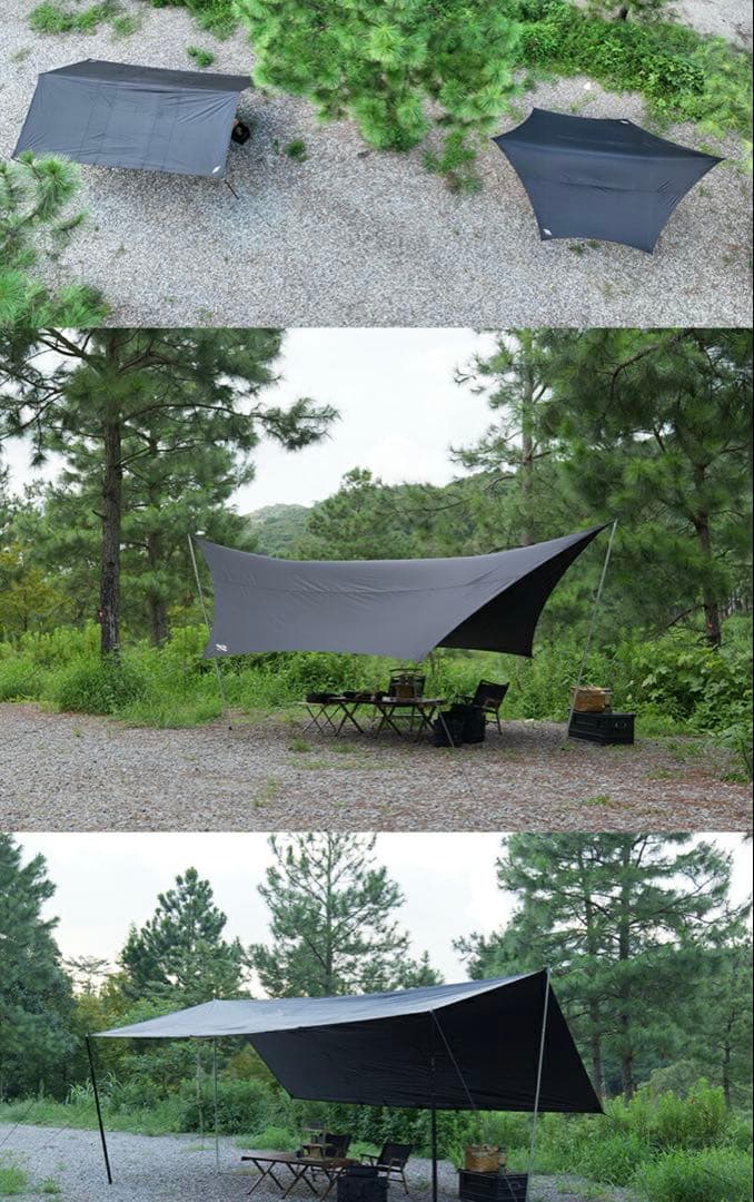 SOOMLOOMヘキサタープ　ブラック