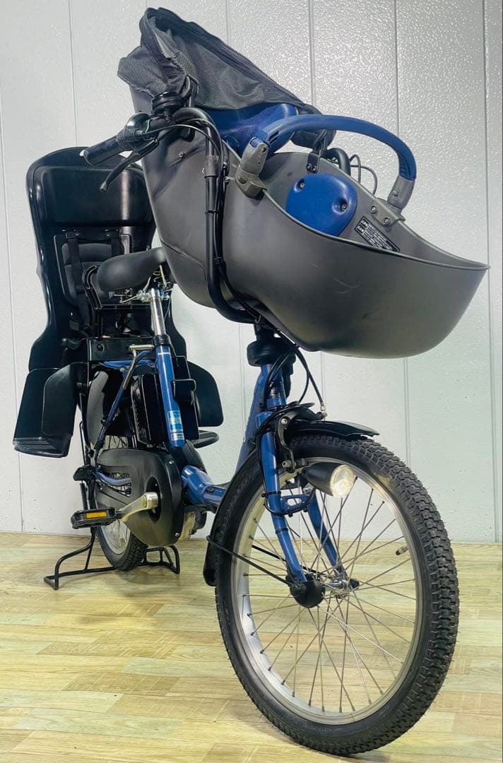 3153パナソニック16アンペア　3人乗り対応子供乗せ　電動アシスト自転車