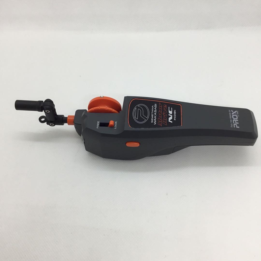 プロックス　ワカサギ電動リール、扁平穂先、PEライン3点セット