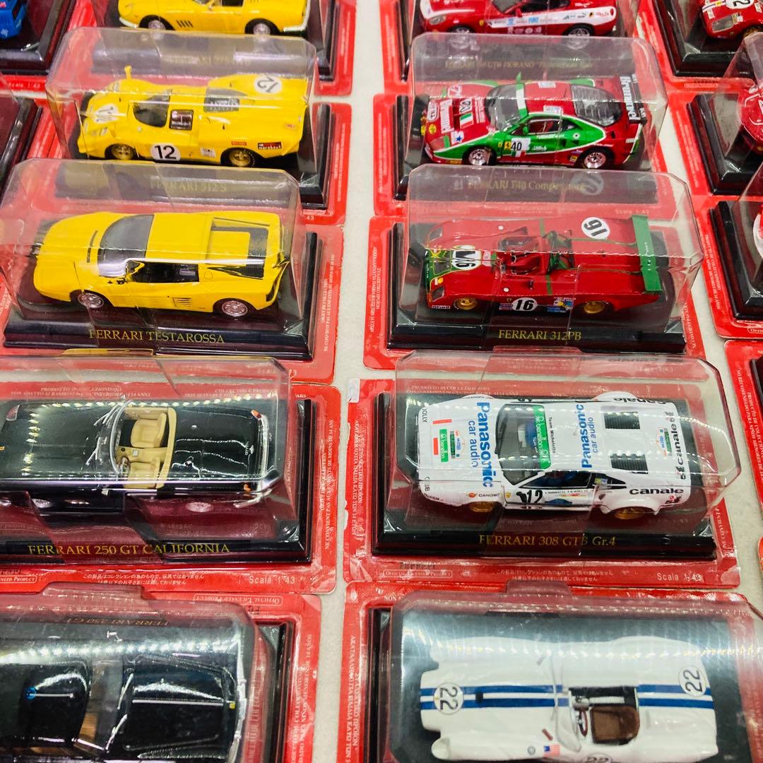 【71台大量まとめ★未開封】アシェットフェラーリコレクション　ミニカー　1/43