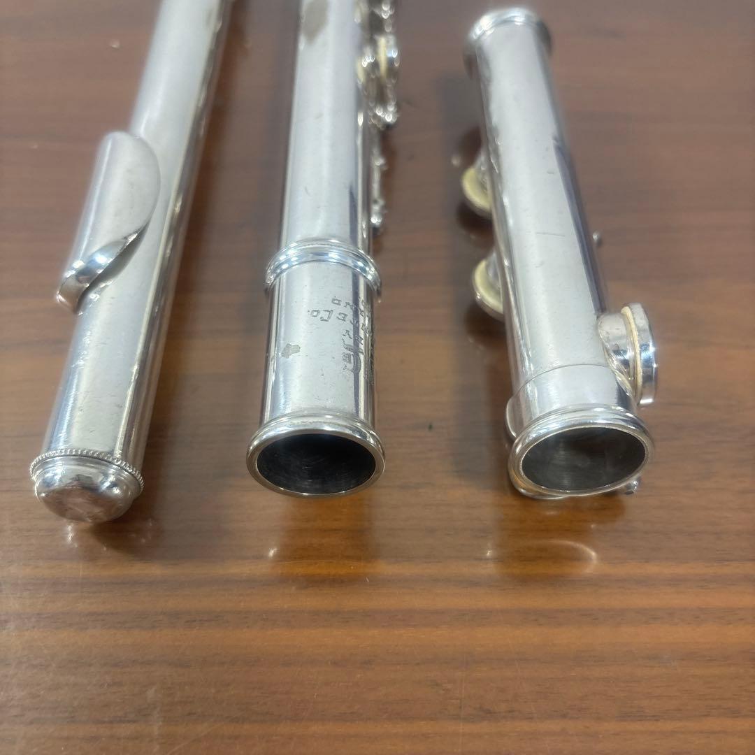 KHS製フルート 本体 銀メッキ 16キー