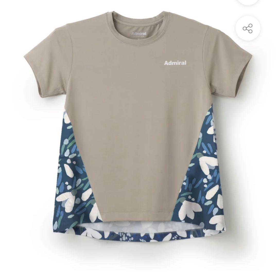 アドミラル　テニスウェア　2025秋冬最新作　グラフィックTEE ATLA534