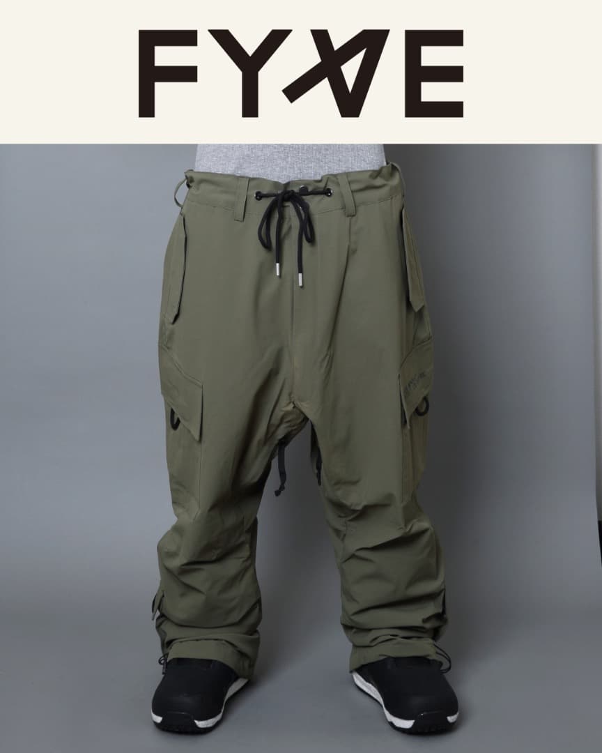 FYVE スノーボードウェア 日本限定 未使用 上下セット L オリーブ