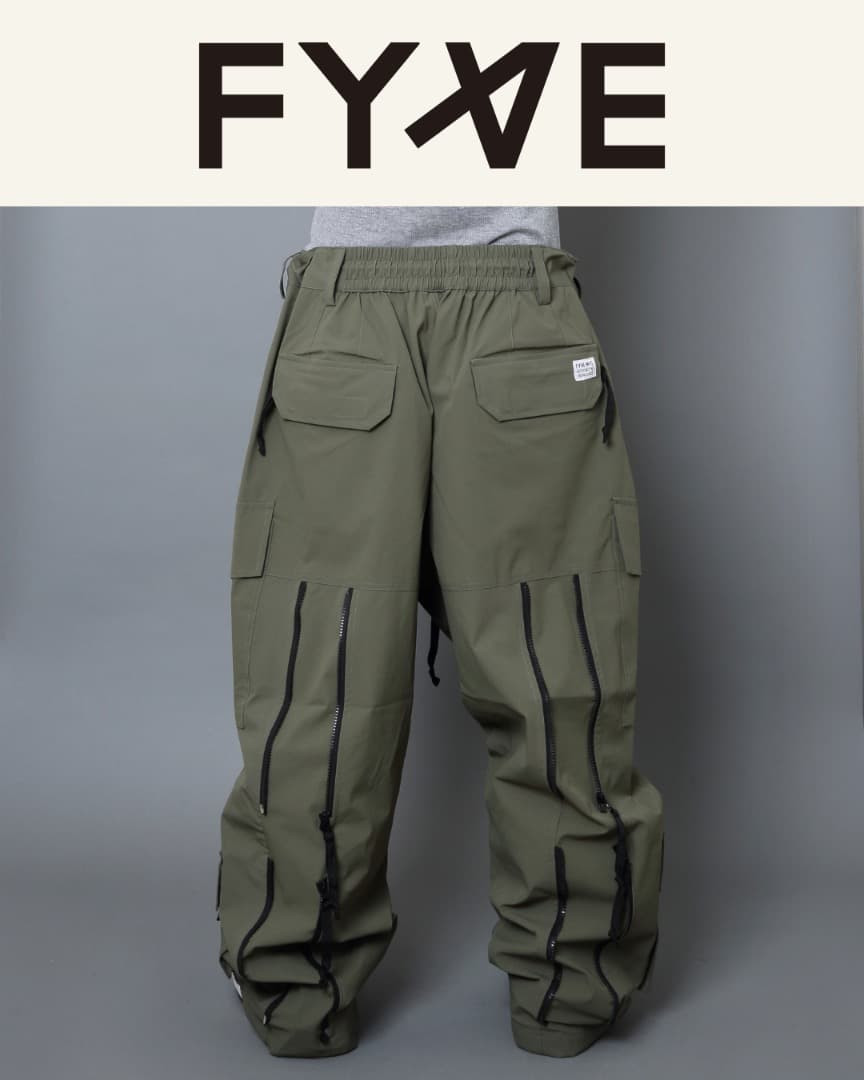 FYVE スノーボードウェア 日本限定 未使用 上下セット L オリーブ