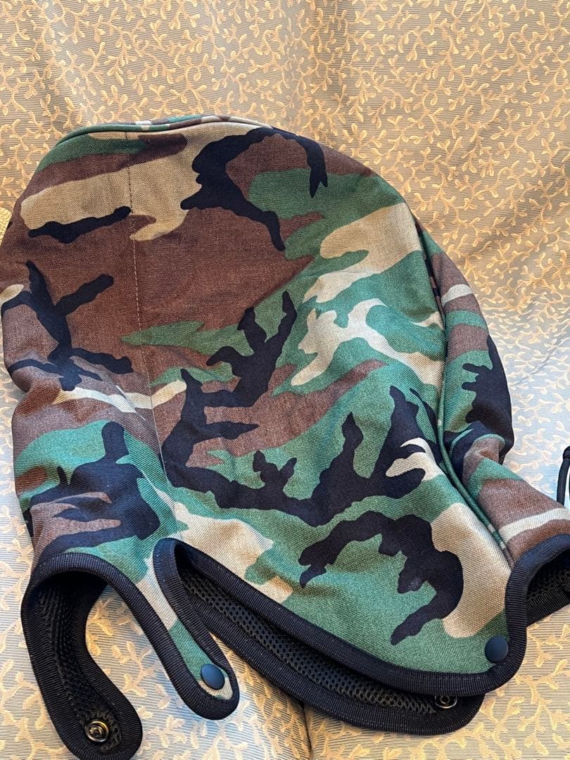 Briefing キャディバッグ CR-4#2 カモフラ柄　 赤ロゴ