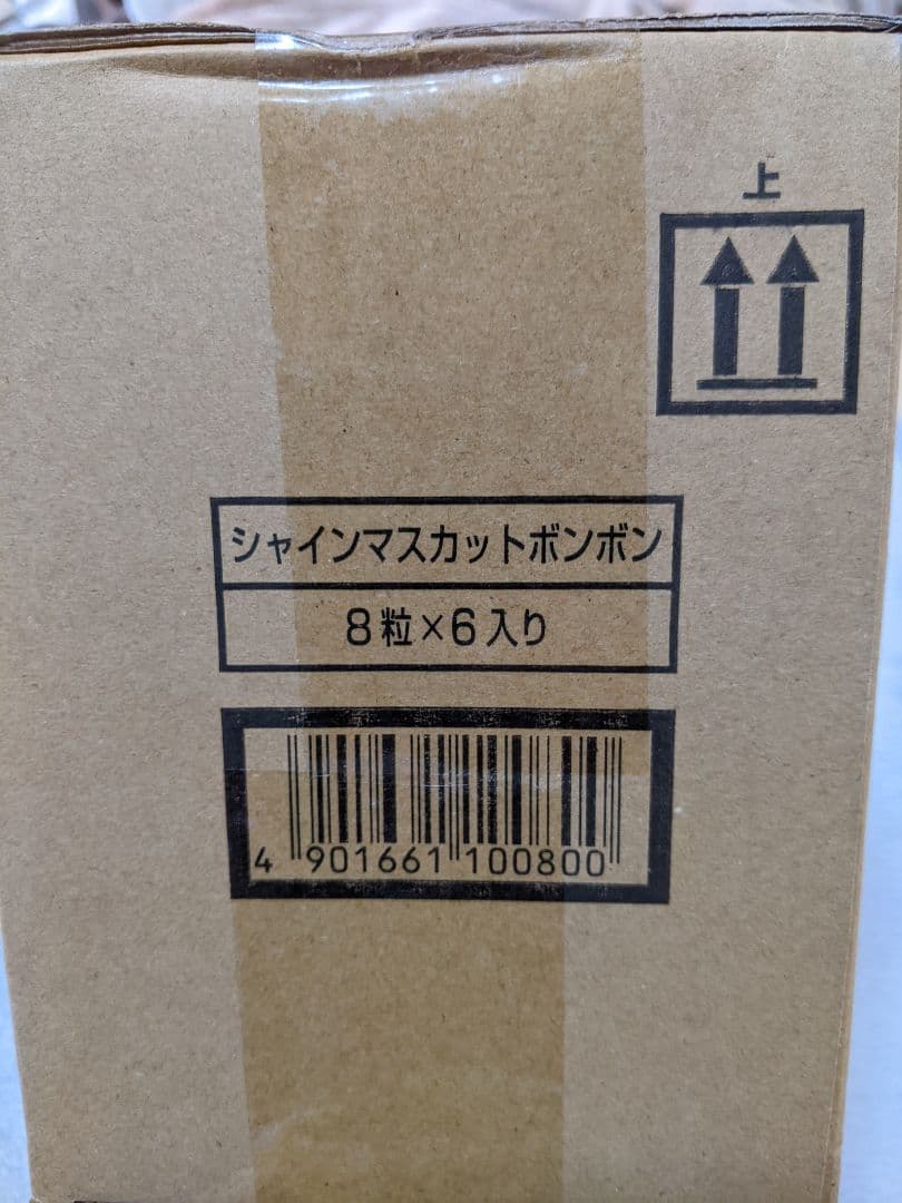 シャインマスカットボンボン 8粒 x 6入り　八雲製菓　ファミリーマート